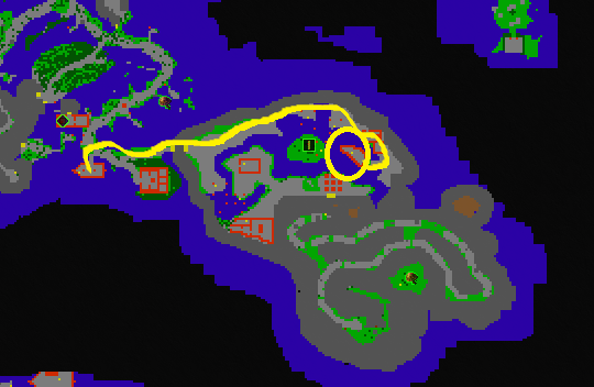 Forbidden map